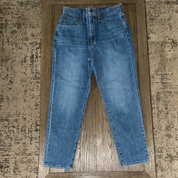 MADEWELL The High Waist MomJean Pocatello Wash - Picture 1 of 13